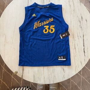 adidas Kevin Durant Warriors #35 Kids Jersey